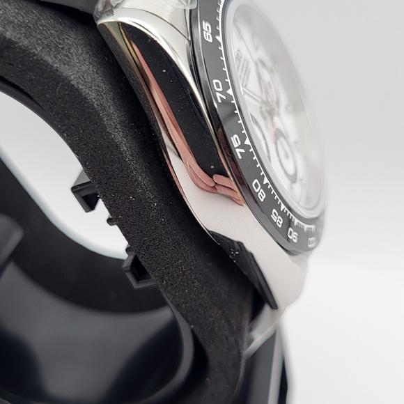 New 39.5mm Seiko Mod "Seitona" Quartz Chrono Panda - Picture 4 of 7